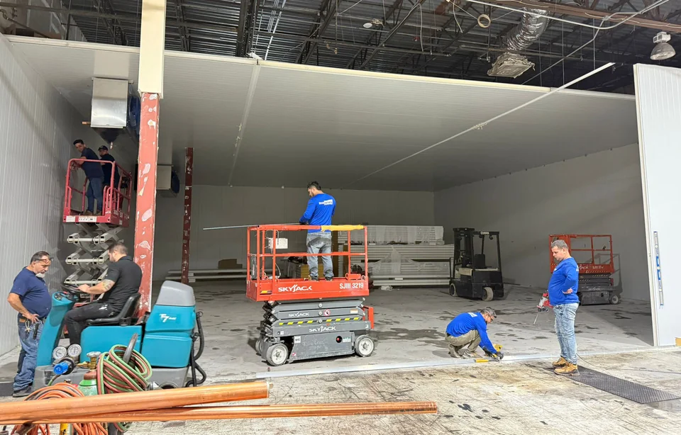AG commercial construction project